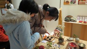 タクミクラフト工芸茶店ブース