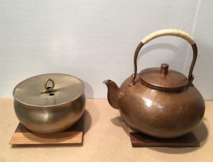 大橋保隆さんの建水・湯沸