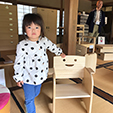 野本さん子供用桐の椅子