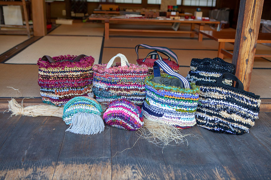 苧麻バッグ piquant