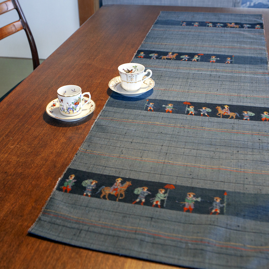 小千谷織物 テーブルランナー