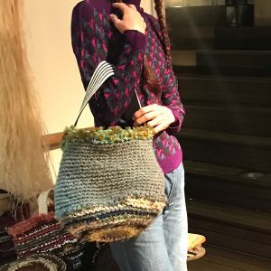 「山の織 雪の色」piquant