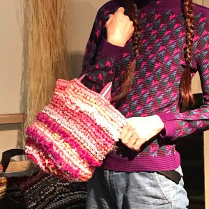 「山の織 雪の色」piquant