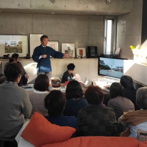 「山の織 雪の色」TALK17日