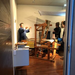 「山の織 雪の色」鑑賞風景