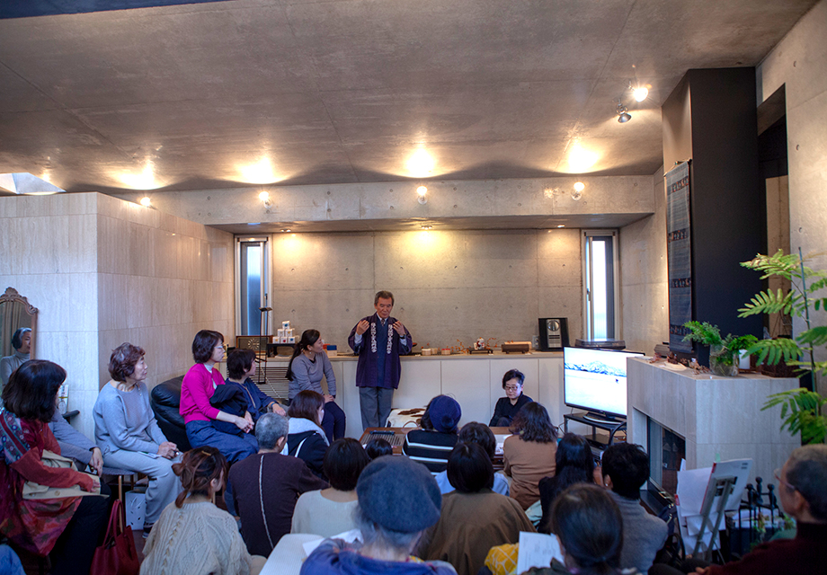 「山の織 雪の色」TALK24日