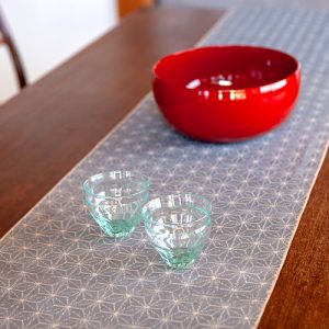 新潟の織物/小千谷紬 麻の葉 シェード