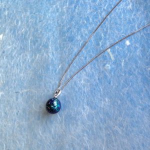 羽賀富美子 螺鈿ネックレス