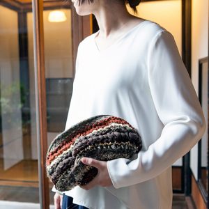 choma bag 苧麻バッグ/クラッチ