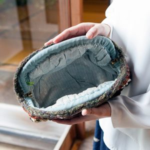 choma bag 苧麻バッグ/クラッチ