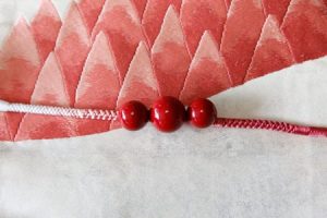 村上木彫堆朱 池野さん帯留め