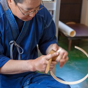 足立茂久商店　寺泊山田の曲物