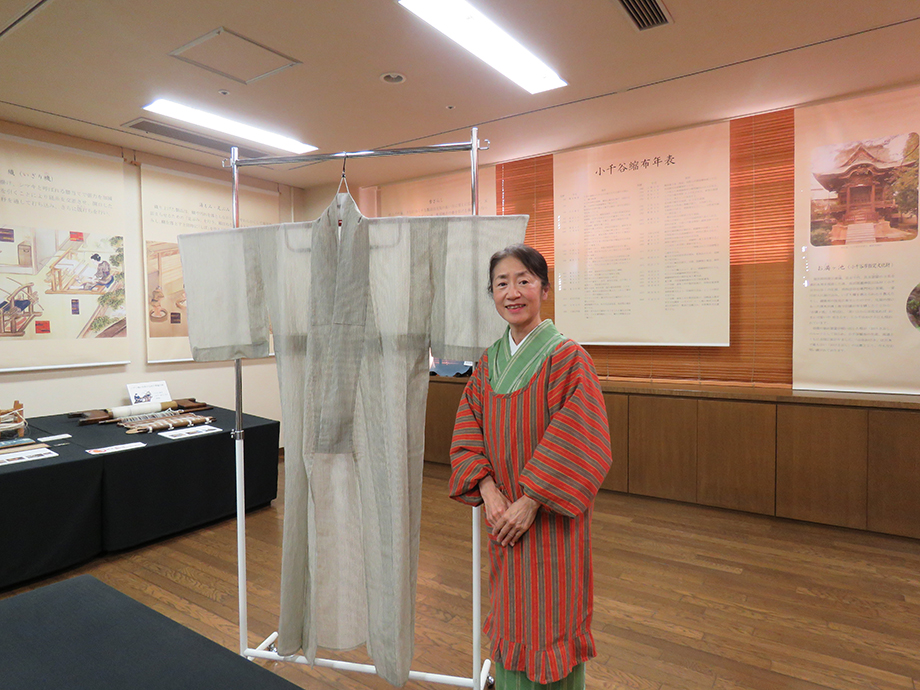 小千谷縮の洗い方 19