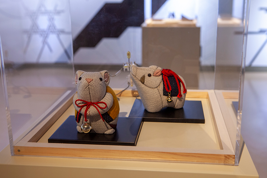 匠の惑星 展 塩沢織物の干支