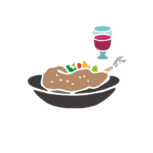 お皿として使えるフライパン