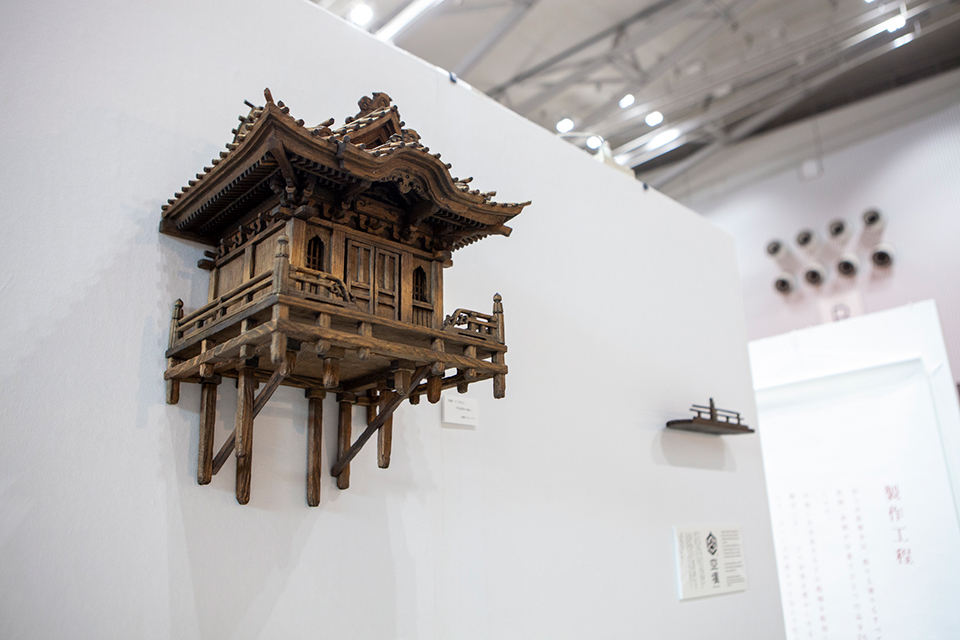 第39回新潟県伝統的工芸品展にて空壇