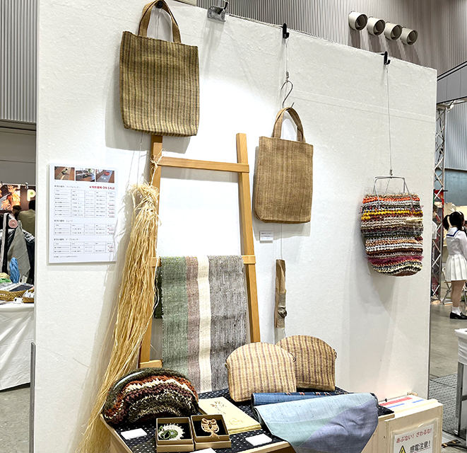 第39回新潟県伝統的工芸品展にてタクミクラフト