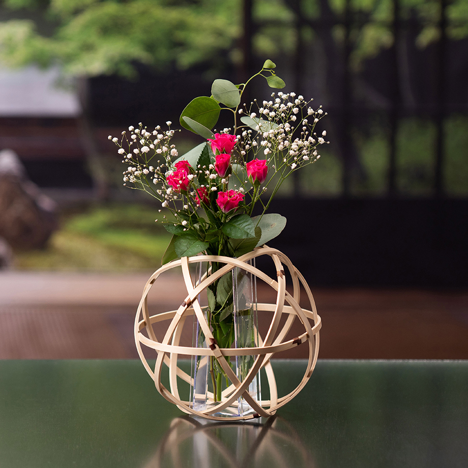 寺泊山田の曲物 花結び