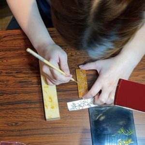 新潟仏壇工芸展ワークショップ