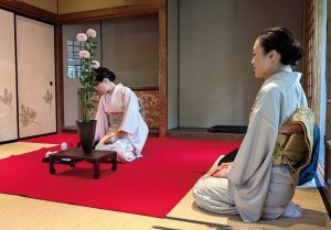 いけばな「礼式生」実演